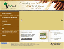 Tablet Screenshot of acfar.org